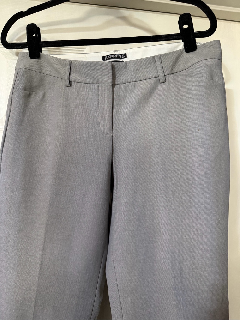 Express Light Gray Women's Dress Pants